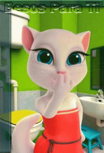 Imágenes gifs de besos.